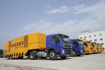 宜兴发电车租赁-发电机组散热器铜质与铝质哪个散热好？